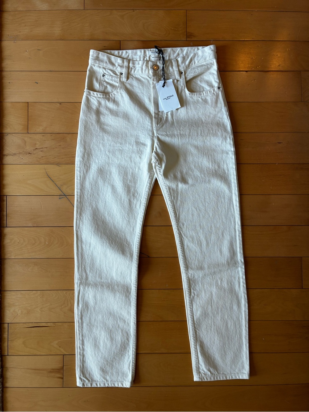 Isabel Marant Off-White straight Jeans sz36/ us 4